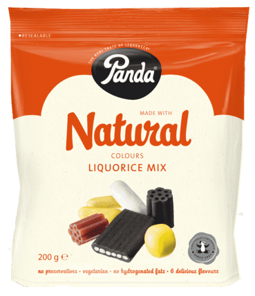 Panda Natural Liquorice Mix 170g