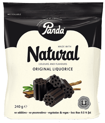 Panda Natural Original Liquorice 240g