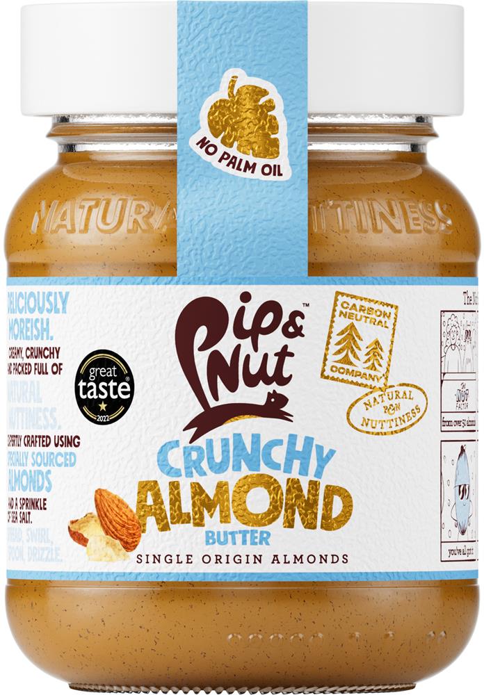 Pip & Nut Crunchy Almond Butter Jar 170g