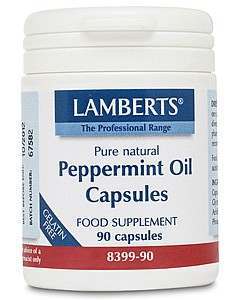 Lamberts Peppermint Oil 100mg 90 Capsules