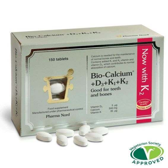 Pharma Nord Bio-Calcium & D3 & K 150 Tablets