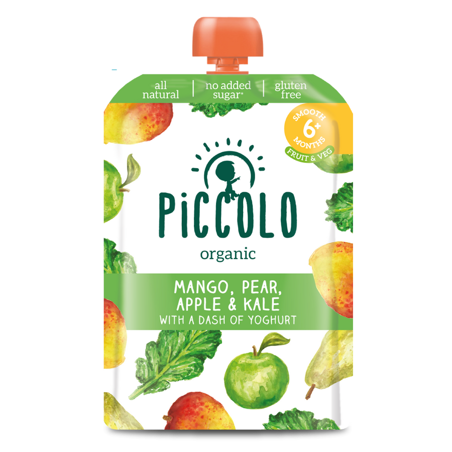 Piccolo Mango, Pear & Kale 100g - Pack of 5