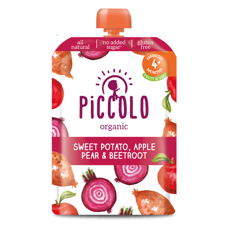 Piccolo Sweet Potato, Beetroot, Pear & Apple 100g - Pack of 5