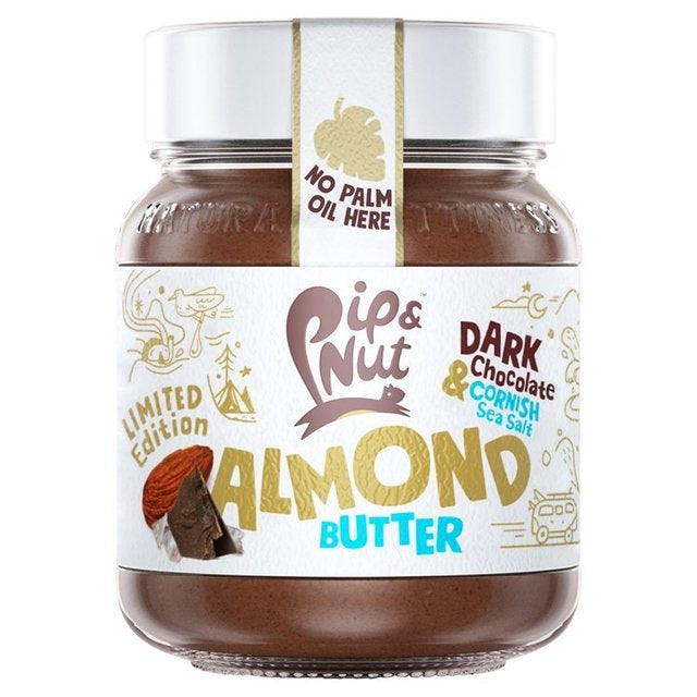 Pip & Nut Dark Chocolate Sea Salt Almond Butter 170g