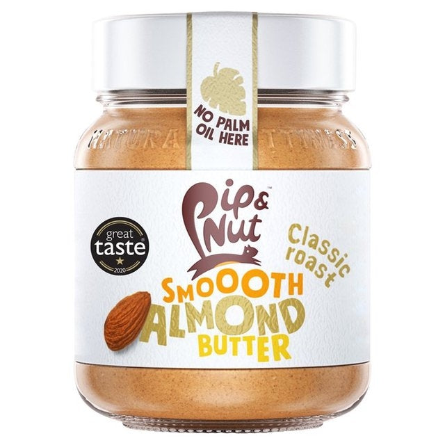 Pip & Nut Smooth Almond Butter Jar 170g