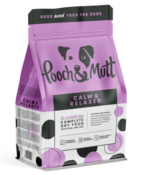 Pooch & Mutt Calm & Relaxed Grain Free Complete Dog Food 2kg