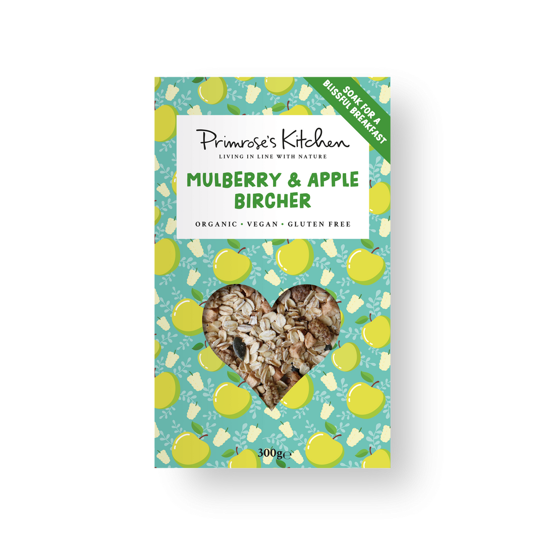 Primrose's Kitchen Organic Mulberry & Apple Bircher 300g
