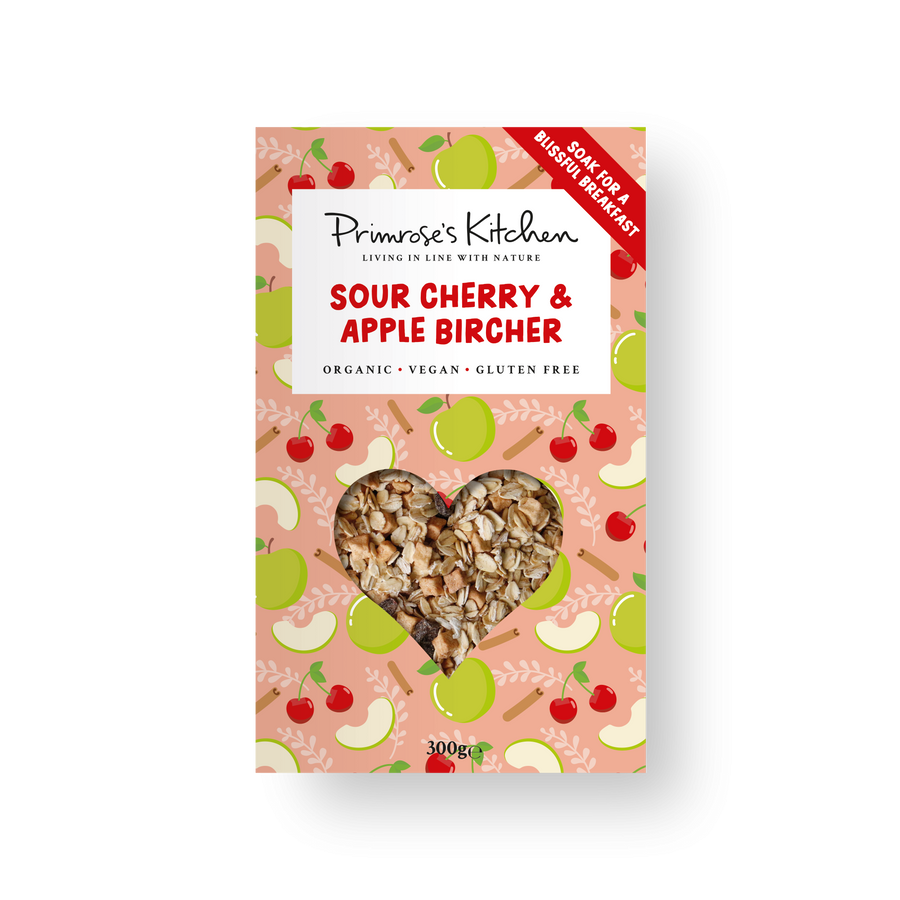 Primrose's Kitchen Organic Sour Cherry & Apple Bircher 300g