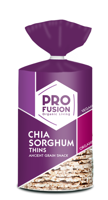 Profusion Organic Chia Sorghum Thins 120g