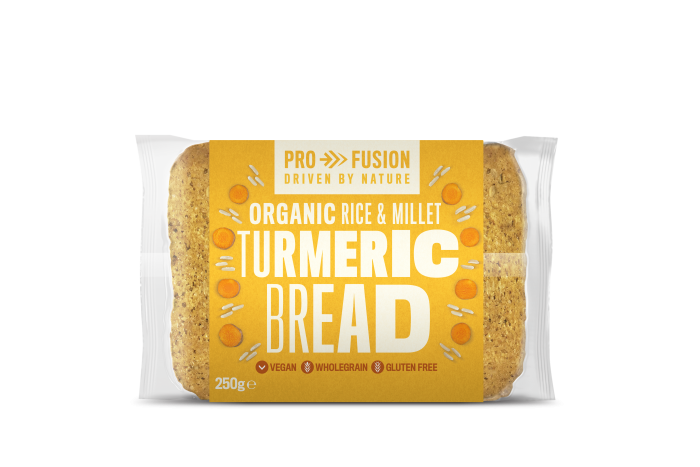 Profusion Organic Gluten Free Turmeric Rice Bread 250g