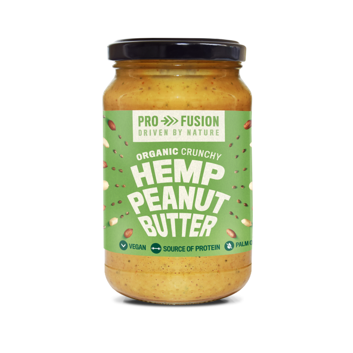Profusion Organic Crunchy Hemp Peanut Butter 350g