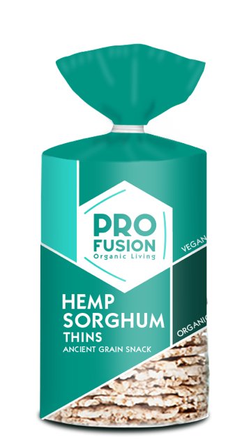 Profusion Organic Hemp Sorghum Thins 120g