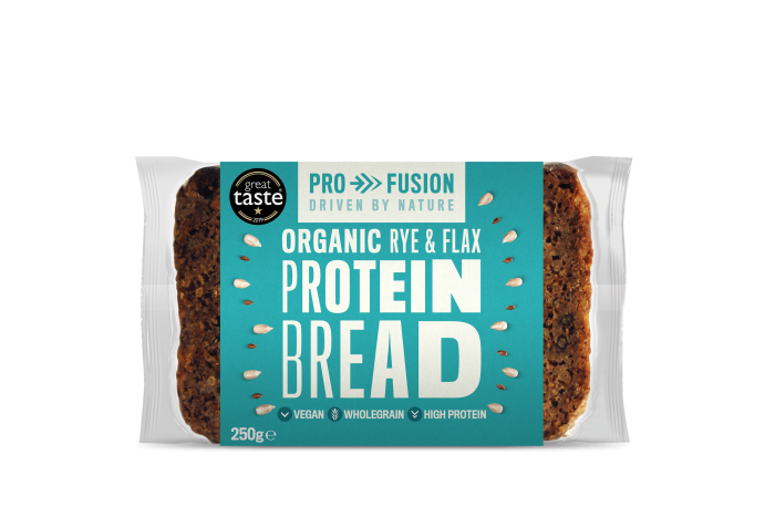 Profusion Organic Rye & Flax Protein Bread 250g