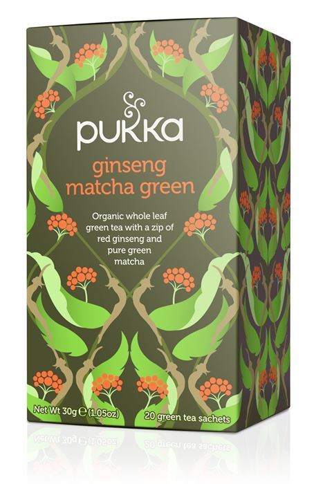 Pukka Ginseng Matcha Green Tea - 20 Bags