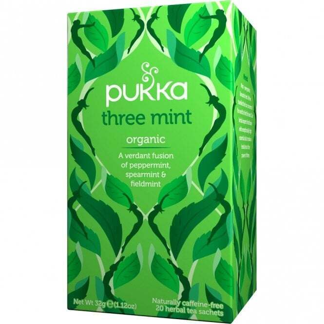 Pukka Organic Three Mint Tea - 20 Sachets