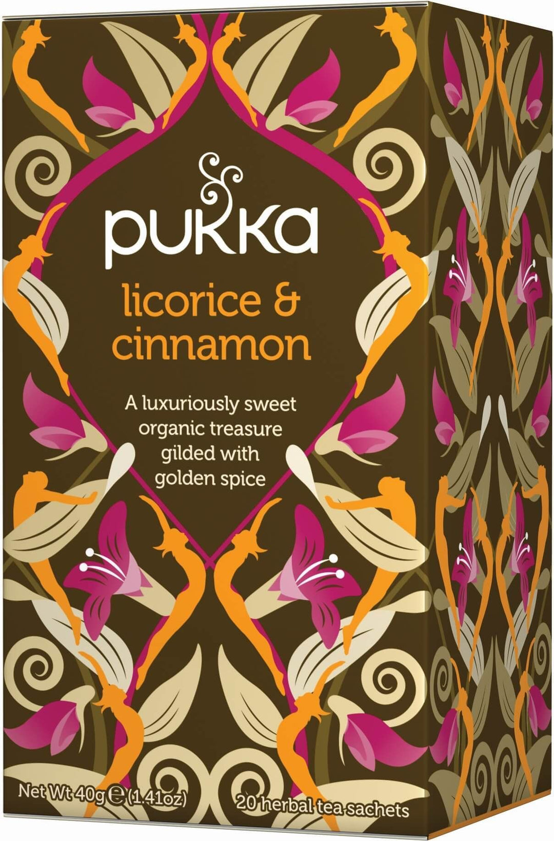Pukka Organic Liquorice & Cinnamon Tea - 20 Sachets