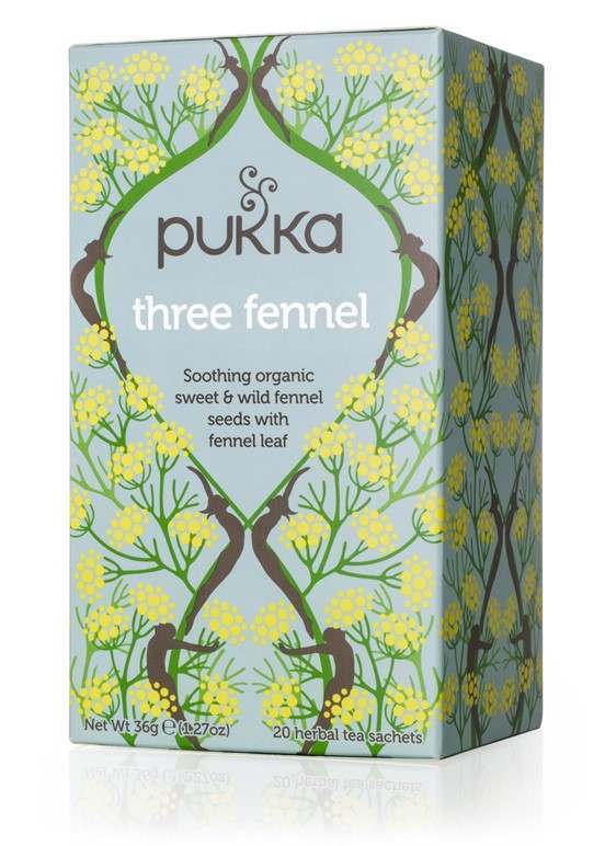 Pukka Organic Three Fennel Tea - 20 Sachets