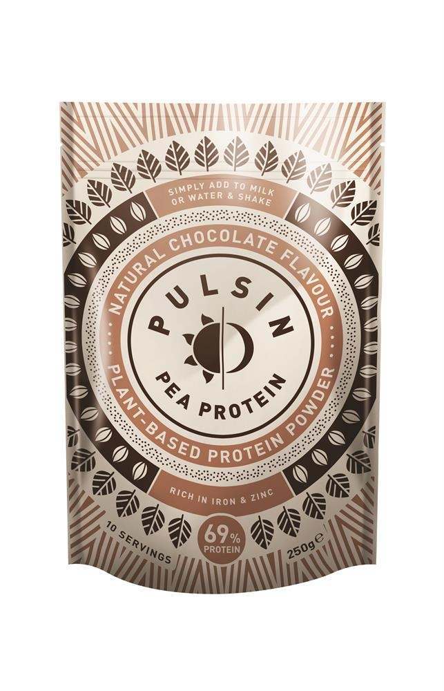 Pulsin Natural Chocolate Pea Protein Powder 250g