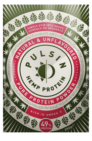 Pulsin Natural Hemp Protein Powder 250g