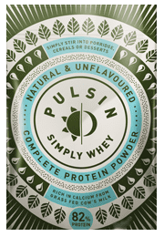 Pulsin Natural Whey Concentrate Protein Powder 1kg