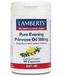 Lamberts Pure Evening Primrose Oil 500mg 180 Capsules