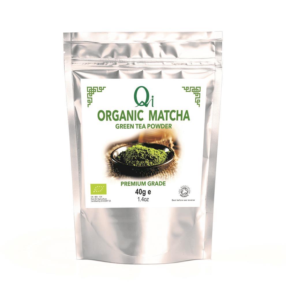Qi Organic Matcha Green Tea Powder 40g