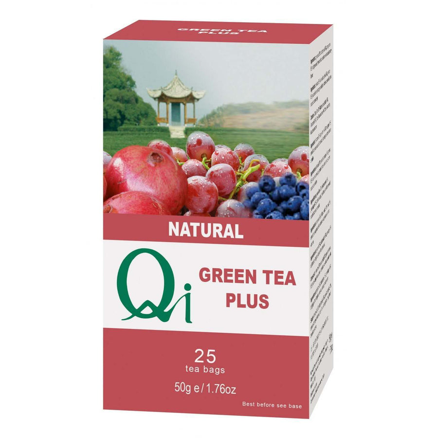 Qi Natural Green Tea Plus 25 Bags