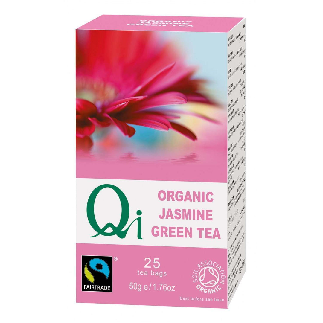 Qi Organic Fairtrade Jasmine Green Tea 25 Bags