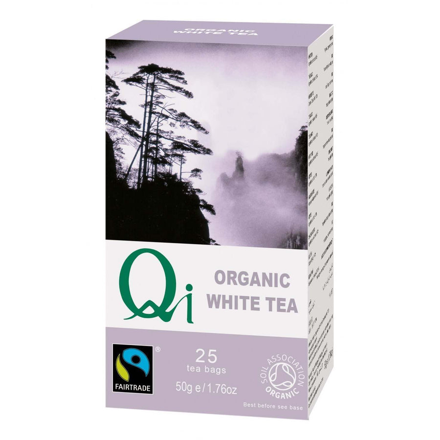 Qi Organic Fairtrade White Tea 25 Bags