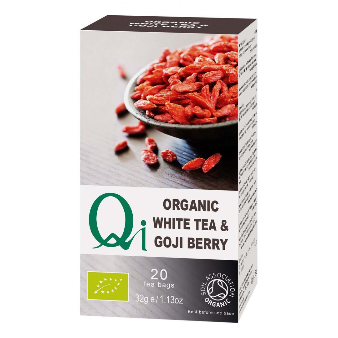 Qi Organic White Tea & Goji Berry 20 Bags