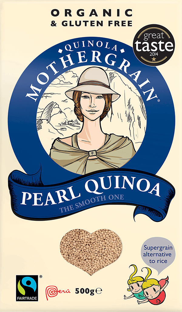 Quinola Organic & Fairtrade White Quinoa 500g
