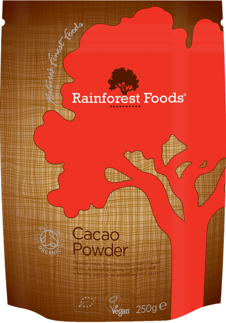 Rainforest Foods Organic Cacao Powder 250g