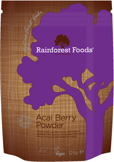 Rainforest Foods Acai Berry Powder 125g