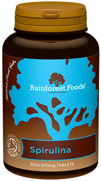 Rainforest Foods Organic Spirulina 300 Tablets