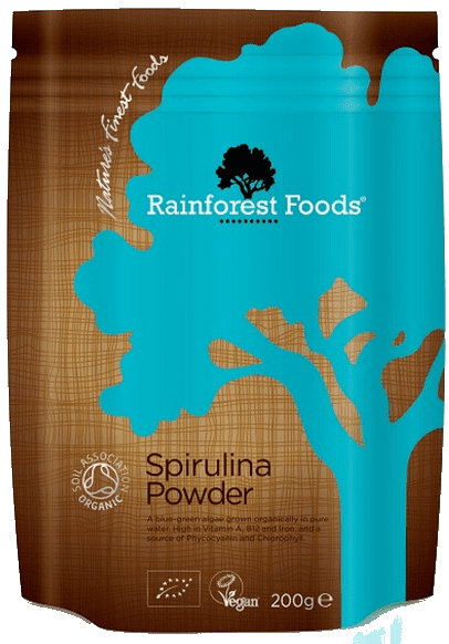 Rainforest Foods Organic Spirulina Powder 200g