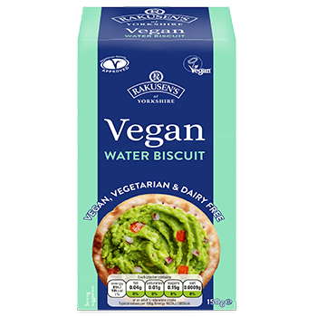 Rakusen's Vegan Water Biscuits 150g