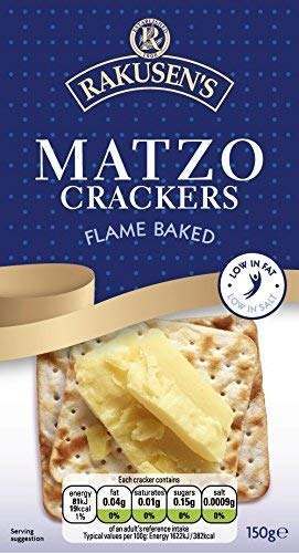 Rakusen's Traditional Matzo Crackers 150g