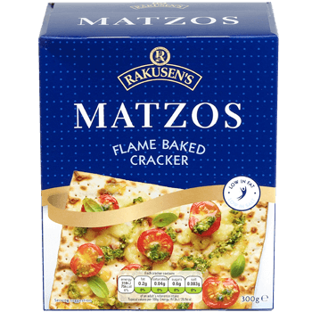 Rakusen's Traditional Matzos Crackers 300g