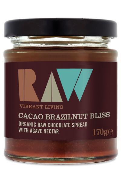 Raw Health Cacao Brazil Nut Bliss Chocolate Spread 170g
