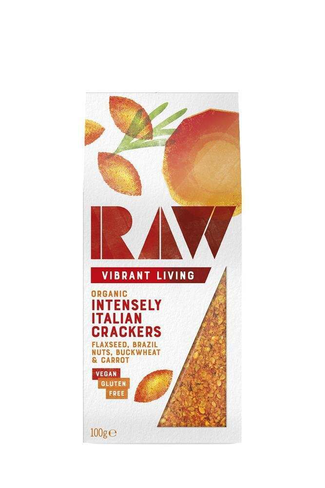 Raw Health Intensely Italian Crackers 90g