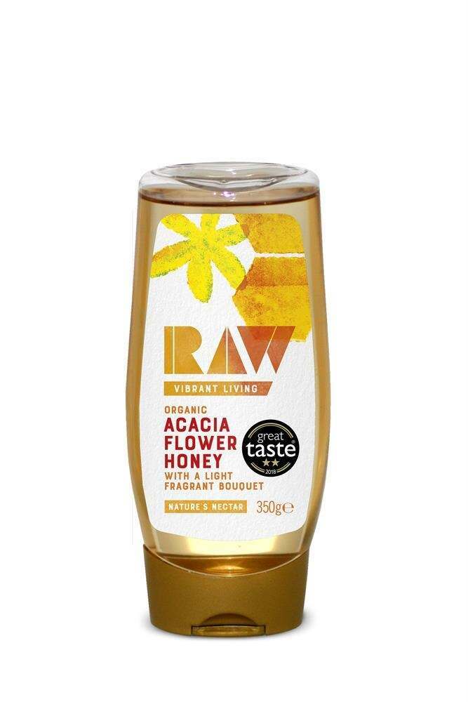 Raw Health Organic Acacia Blossom Honey 350g