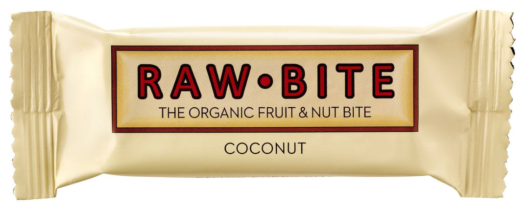 Rawbite Coconut Bars 50g - Pack of 12