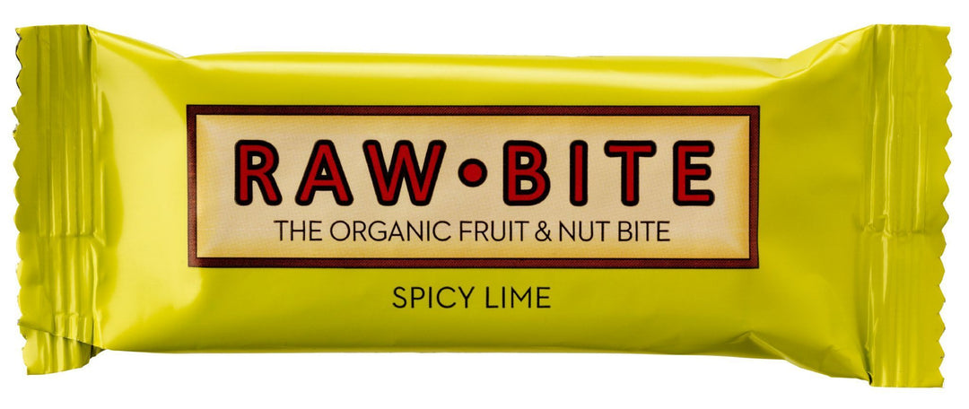 Rawbite Spicy Lime Bars 50g - Pack of 12