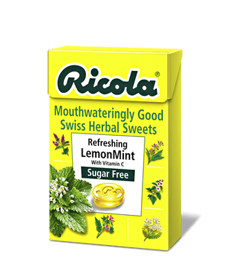 Ricola Refreshing Lemon Mint Swiss Herbal Sweets 45g