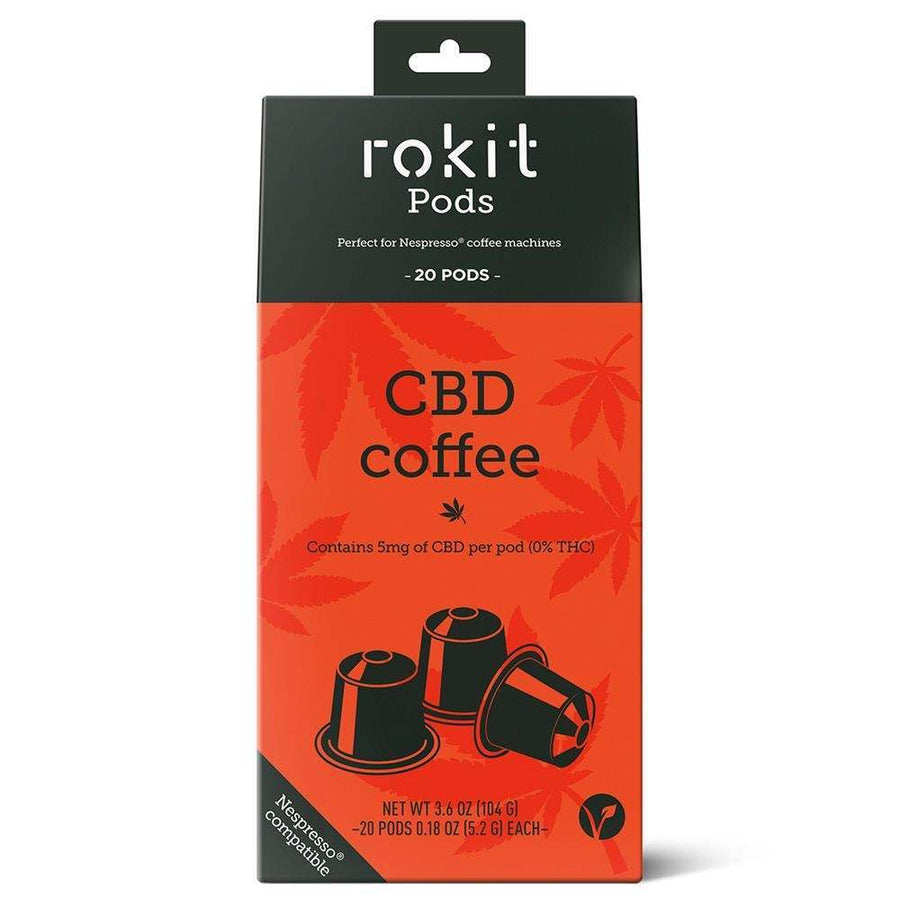 Rokit Pods CBD Coffee Nespresso Compatible Pods - 20 Pack