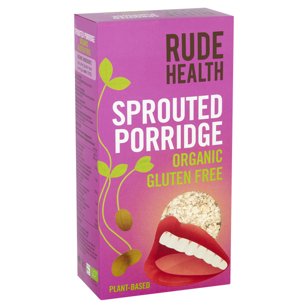 Rude Health Organic Sprouted Porridge Oats 400g