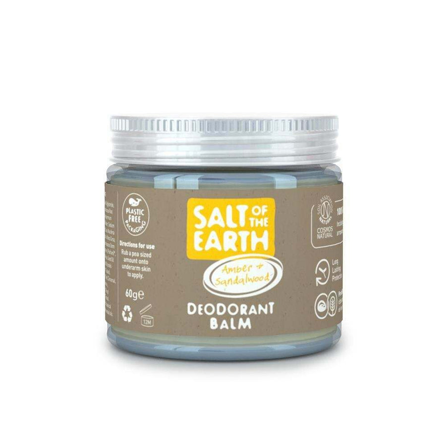 Salt of the Earth Amber & Sandalwood Deodorant Balm 60g