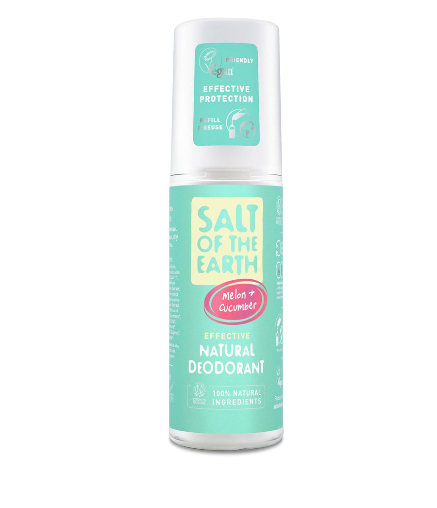 Salt of the Earth Pure Aura Melon & Cucumber Deodorant Spray 100ml