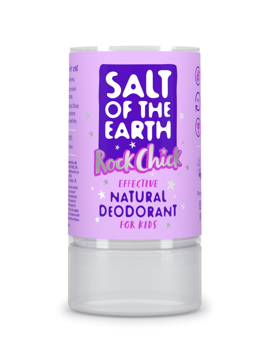 Salt Of The Earth Rock Chick Natural Deodorant for Girls 90g