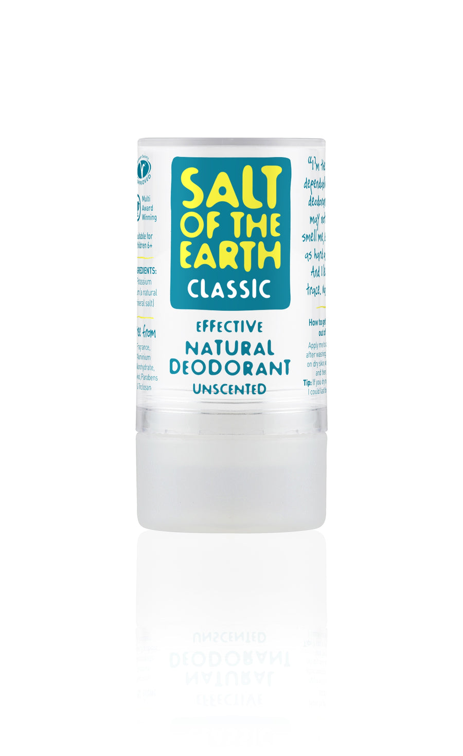 Salt Of The Earth Unscented Natural Classic Deodorant 90g